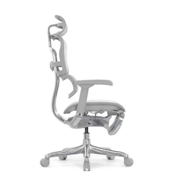 Кресло FALTO Ergohuman Elite 2 ( серый каркас /сетка светлаяT-168-B2 Natural)