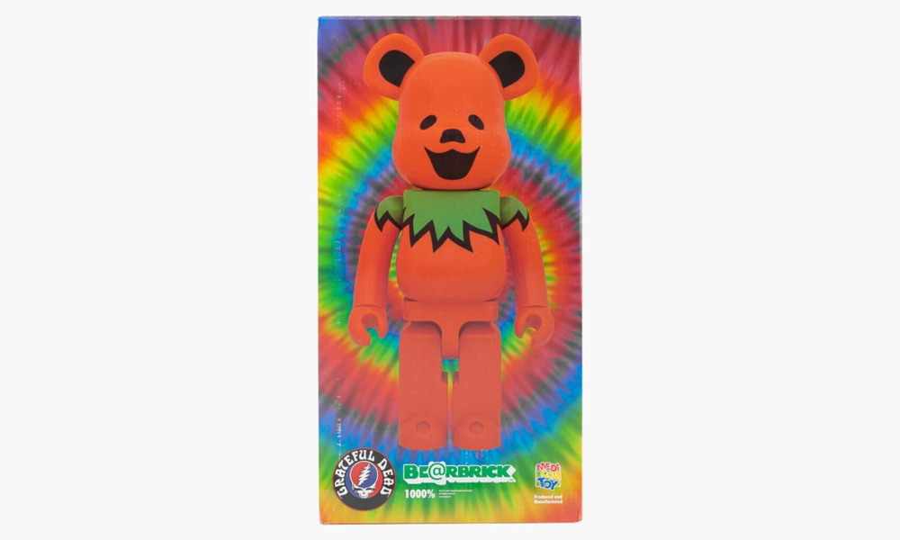 Bearbrick Grateful Dead Dancing Bears "1000%"