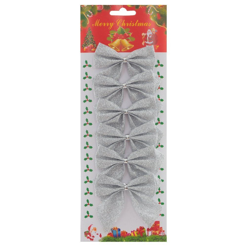 GAEM Набор из 6шт Изделие декоративное "Бант", L12 W2 H29 см, 5в.