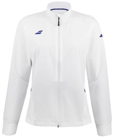 Женская теннисная куртка Babolat Play - White