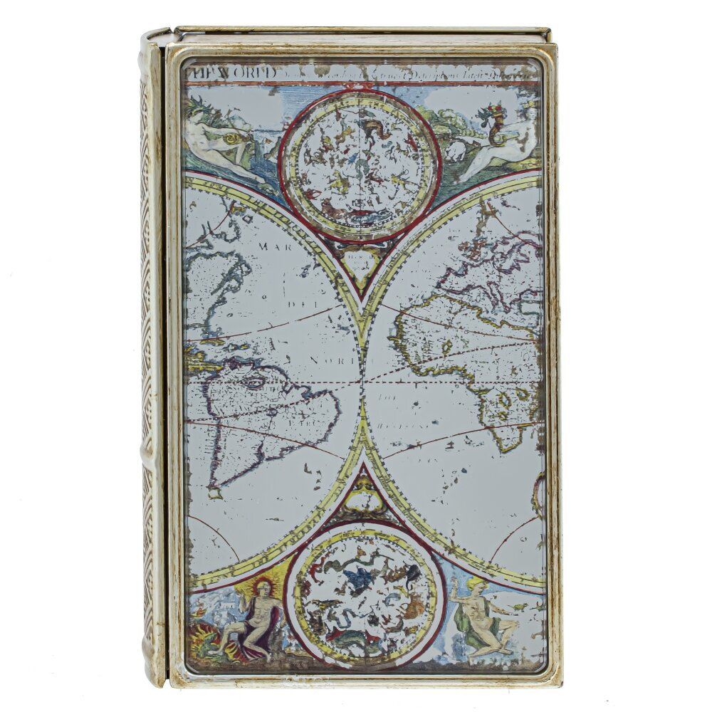 GAEM Шкатулка-книга с зеркальным элементом, L15,5 W5 H26 см