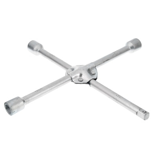 Ключ баллонный крестовой 17-19-21мм 14" усиленный сатин ЕРМАК