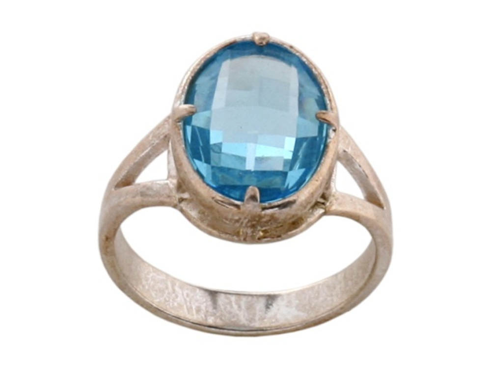 "Иллер" кольцо в серебряном покрытии из коллекции "Реки" от Jenavi