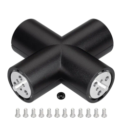 Соединитель профиля ROUND-D36-360-X90 (Arlight, Алюминий) 050544