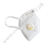 Полумаска фильтрующая пятислойная KN-95 с клапаном