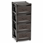 Комод 4-х секционный "Эконом" 480*380*980мм