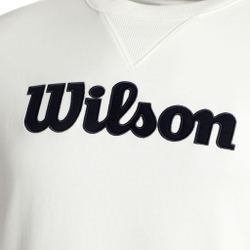 Мужская кофта теннисная Wilson Parkside Crew Sweatshirt Men - White