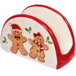 Салфетница керамическая «Пряничные человечки» 11,7*5,5*7.3см