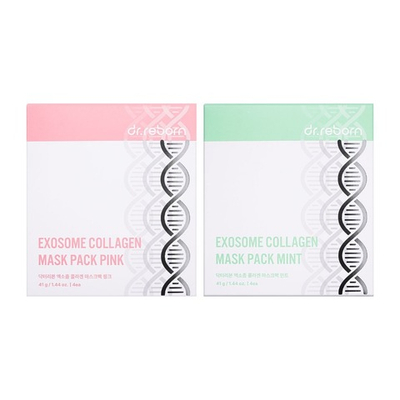 DR.REBORN Гидрогелевая маска с экзосомами и коллагеном (розовая) EXOSOME COLLAGEN MASK PACK PINK (41 гр)