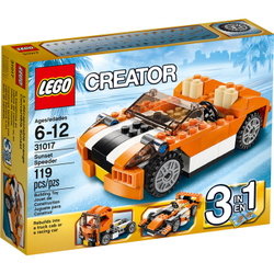 LEGO Creator: Гоночная машина Сансет 31017 — Sunset Speeders — Лего Креатор Создатель