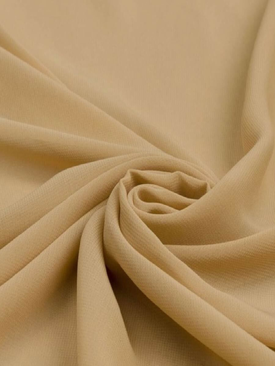 Мультишифон бежевый темный С64