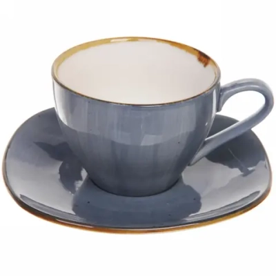 Чайная пара «Corsica blue» (кружка 200мл+блюдце)