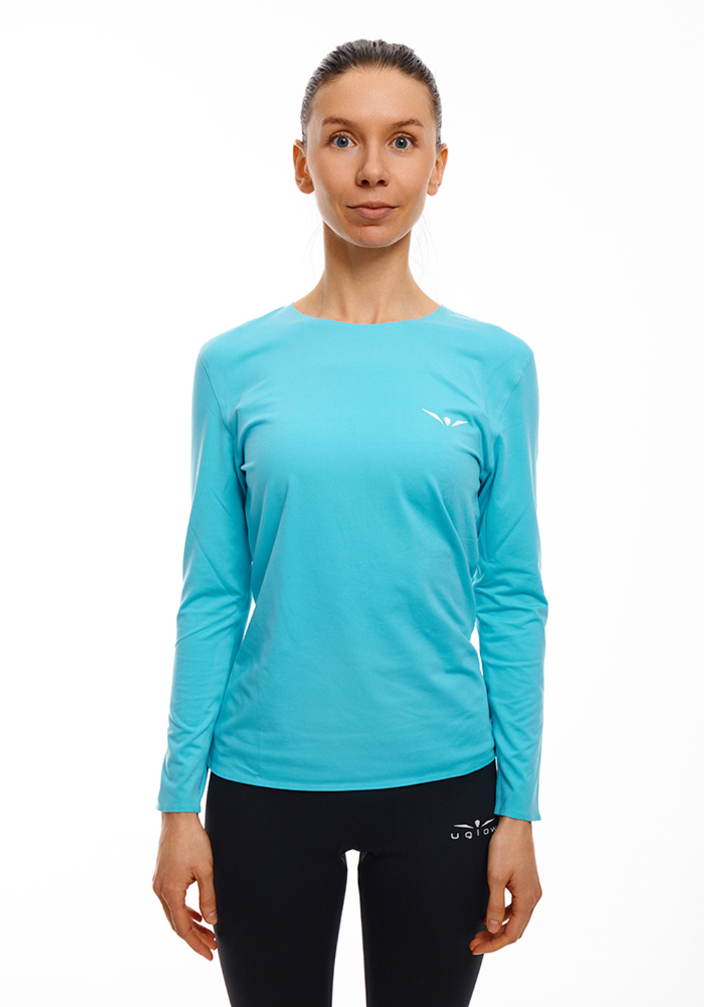 ЛОНГСЛИВ УТЕПЛЕННЫЙ ЖЕНСКИЙ WARM LONG SLEEVES TEE | SKY BLUE