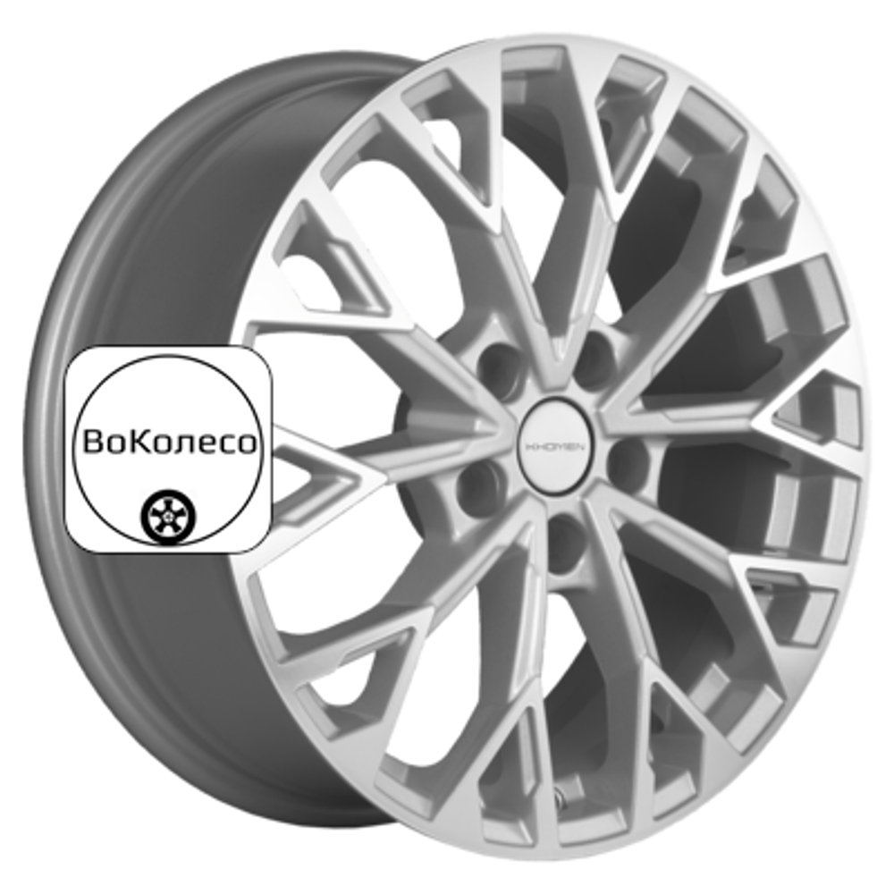 7x17/5x108 ET45 D60,1 KHW1718 (Chery Tiggo 8) F-Silver-FP Khomen Wheels