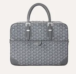 Портфель GOYARD Ambassade MM, серый