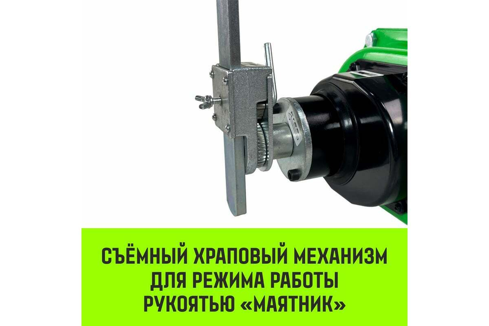 Лебедка ручная усиленная HITCH JHW 1т канат 40м
