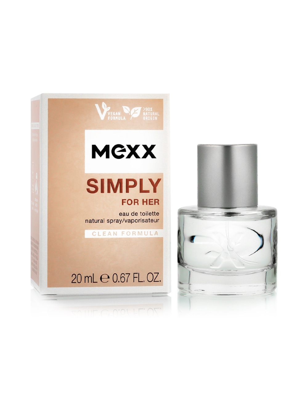 MEXX SIMPLY FOR HER lady 20ml edt NEW