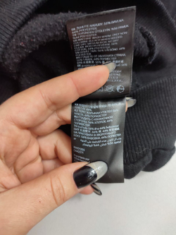 Толстовка H&M черная 42 размер