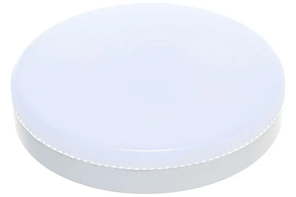 Светодиодная лампа ЭРА GX53, мощность 8 Вт, цветовая температура 2700 К (тёплый белый), форма «таблетка»