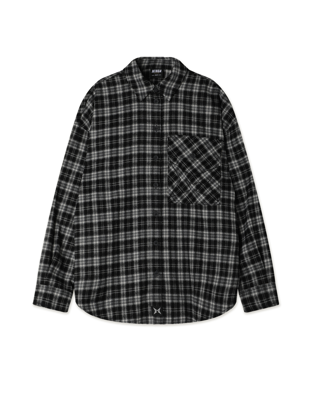 Женская Рубашка Harper Brown Plaid