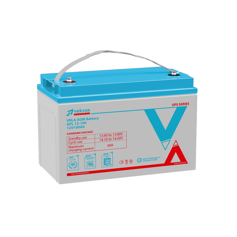 Аккумулятор  VEKTOR ENERGY GPL 12-100