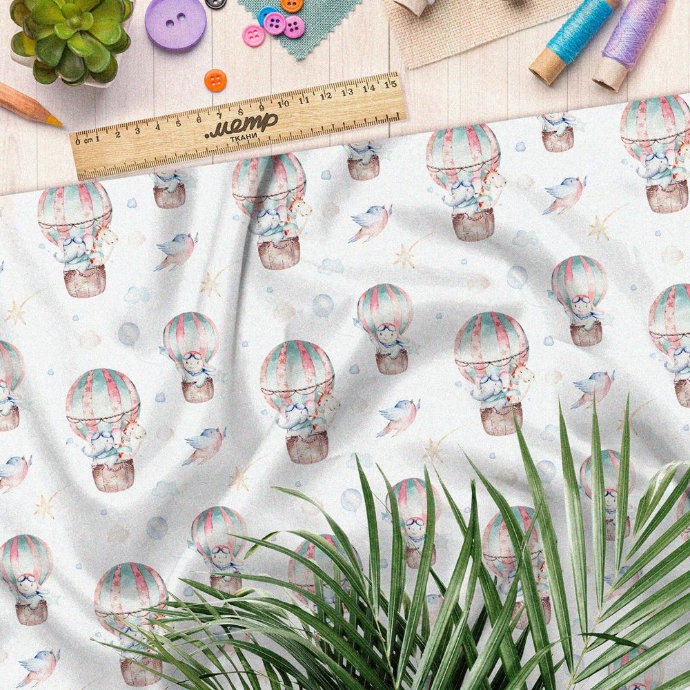 Ткань муслин модный, свежий и стильный