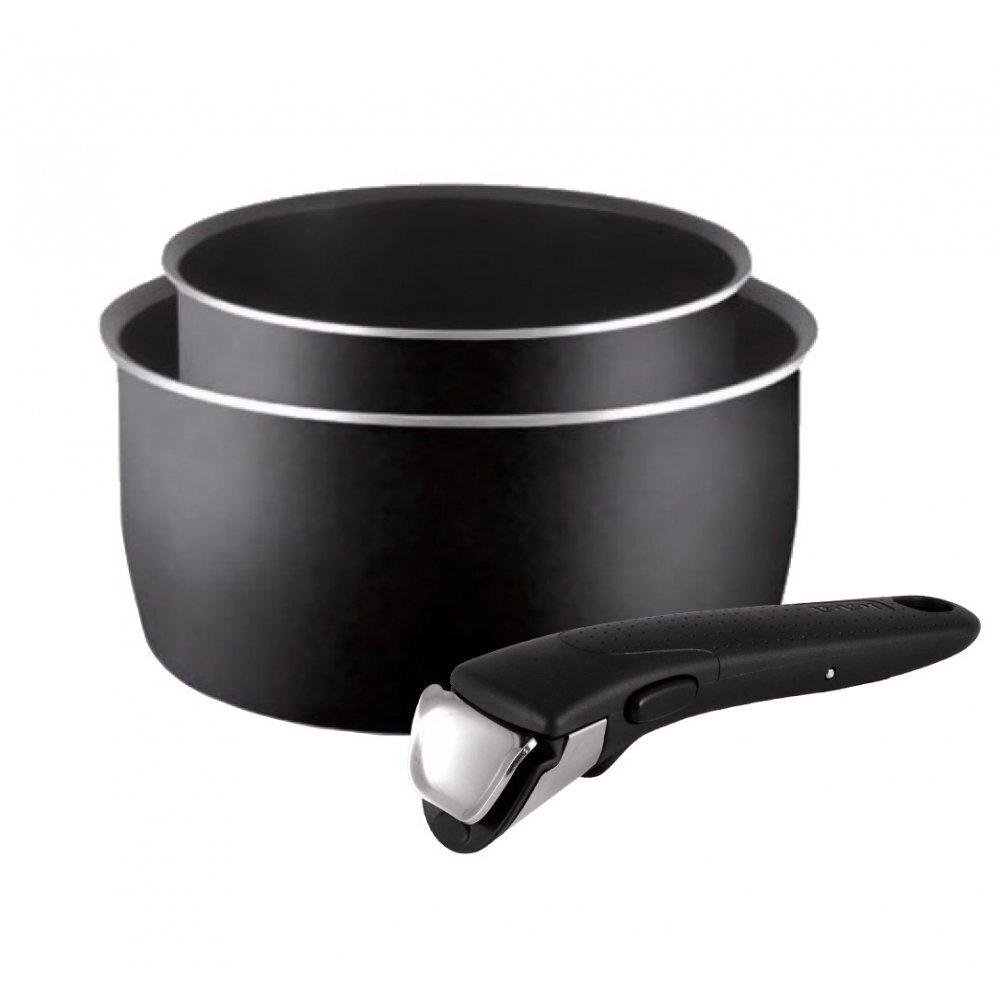 Набор ковшей Tefal Ingenio Black 5 3 предмета 16/20см 04181830