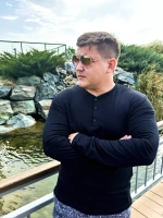 Поло черное лонгслив