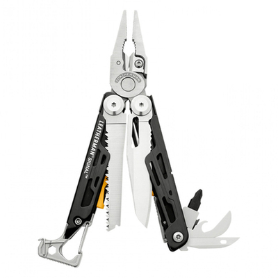 Мультитул Leatherman Signal (832265) 115мм 19функций черный карт.коробка