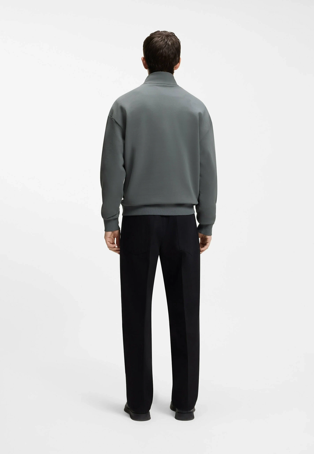 Свитшот на молнии Hugo DURTY - open grey twentysix