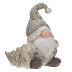 GAEM Фигрка декоративная "Гном" с подсветкой (LR44x2,прилаг), L1, L12 W7 H14 см, 2в.