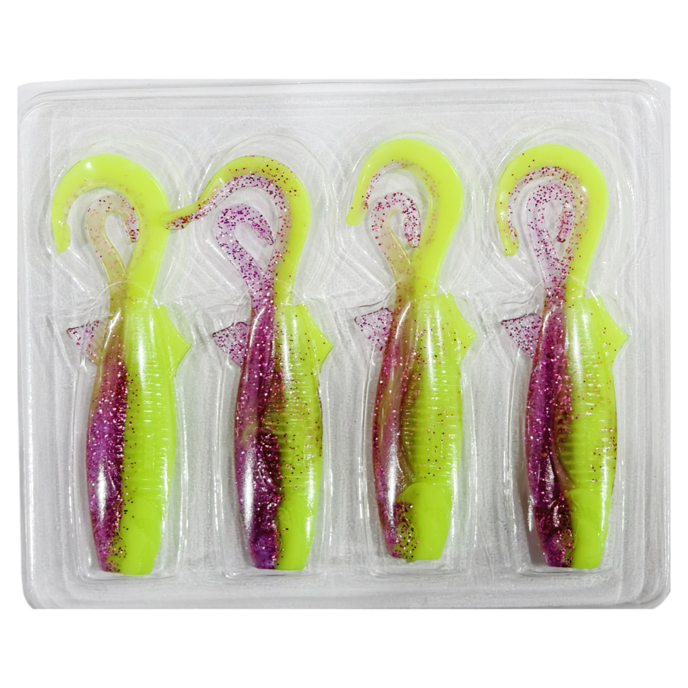 Силиконовая приманка KAIDA 7см №10