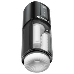 Инновационный мастурбатор Amovibe Bliss, вибрация, трение, нагрев