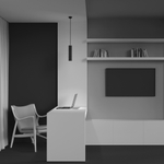 Подвесной светильник Maytoni Focus Design P038PL-01B черный