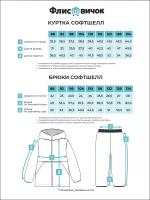 Костюм из софтшелла "Сливовый"