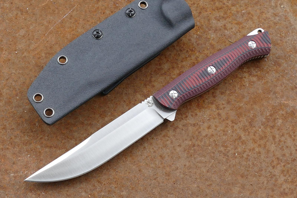 Нож STEELCLAW ЕРМАК красно-черный