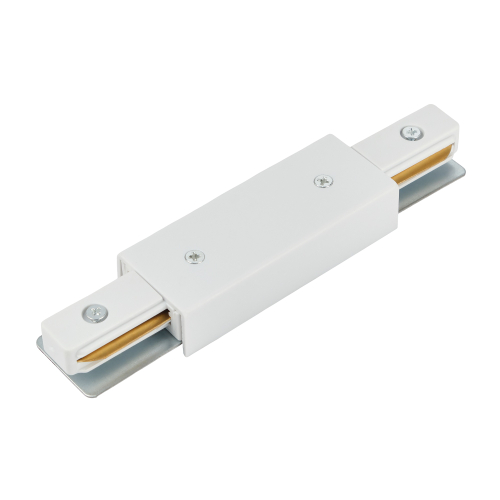 Коннектор прямой с вводом питания для накладного шинопровода MyFar Accessories for Single MT0101-CP-W