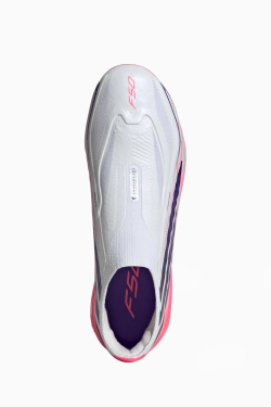 Бутсы adidas F50 Elite Hyperfast LL FG Junior - белый
