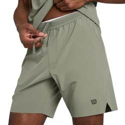 Мужские теннисные шорты Wilson Tournament Short 7" Unlined - vetiver