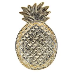 GAEM Блюдо декоративное "Ананас", L19 W12 H3 см