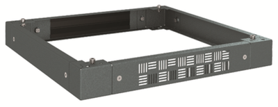 Цоколь перфорированный с щеточным вводом 600 x 800 x 100 для напольных 19" IT-корпусов ДКС серии CQE, RAL7011