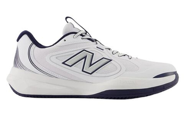 Мужские теннисные кроссовки New Balance FuelCell 796v5 M7964ZV - white/team navy