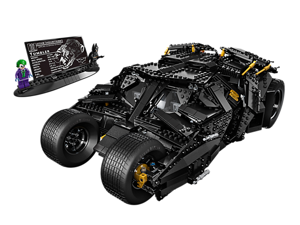 LEGO Super Heroes: Бэтмобиль Тумблер 76023 — The Tumbler — Лего Супергерои ДиСи