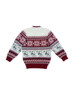 Кофта вязаная на молнии