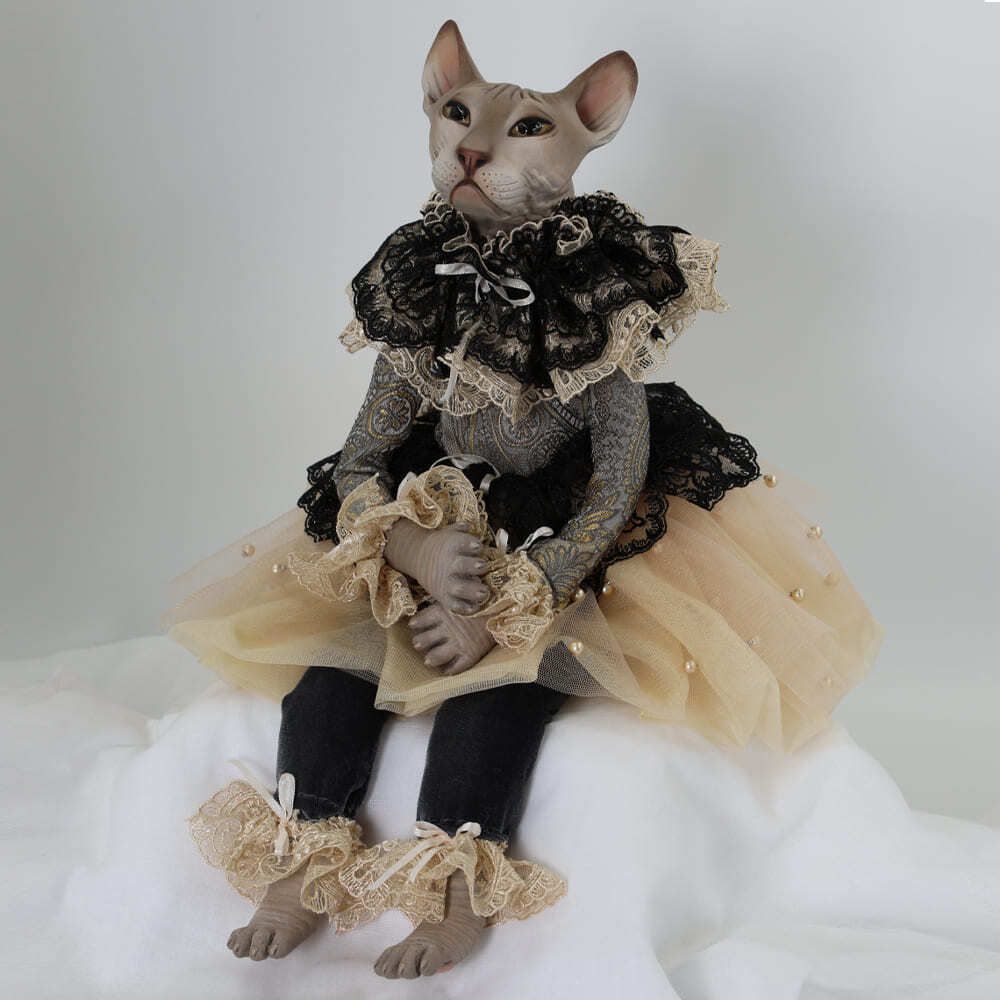 Кукла коллекционная Кошка Иветт