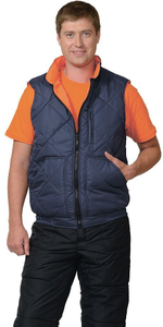 Жилет темно-синий