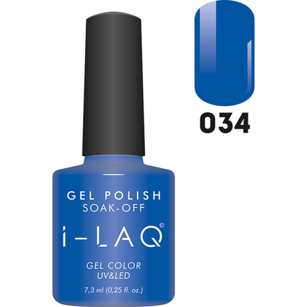 Гель лак для ногтей I-laq  034, 7,3 мл.