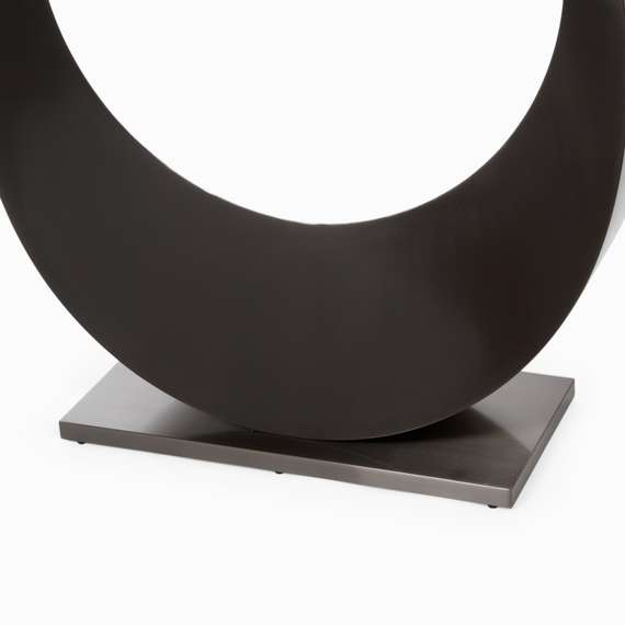 Консоль Optional Modern 150х86 см, темно-серая керамика