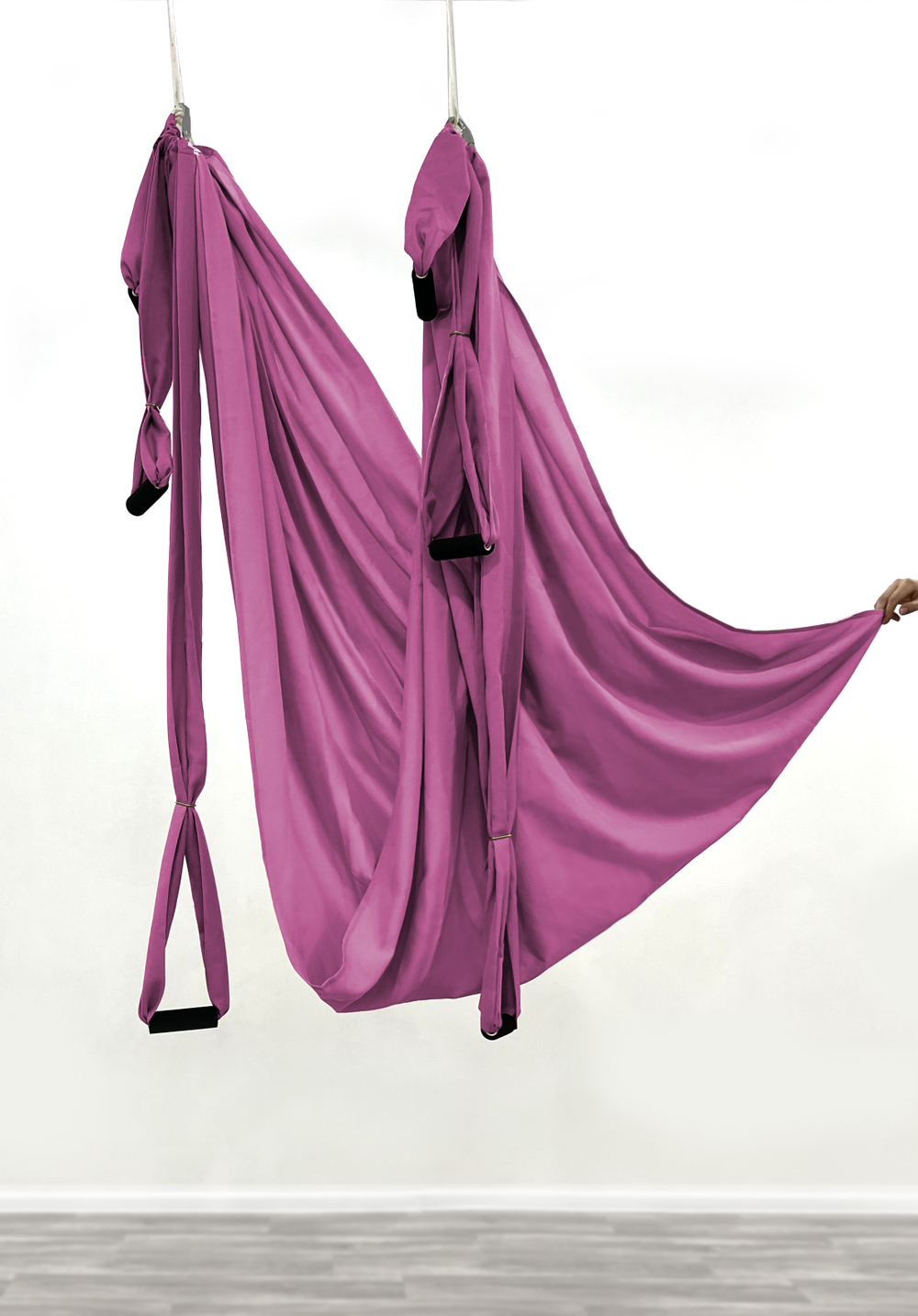 Гамак для йоги с ручками Classic pluse 4 м