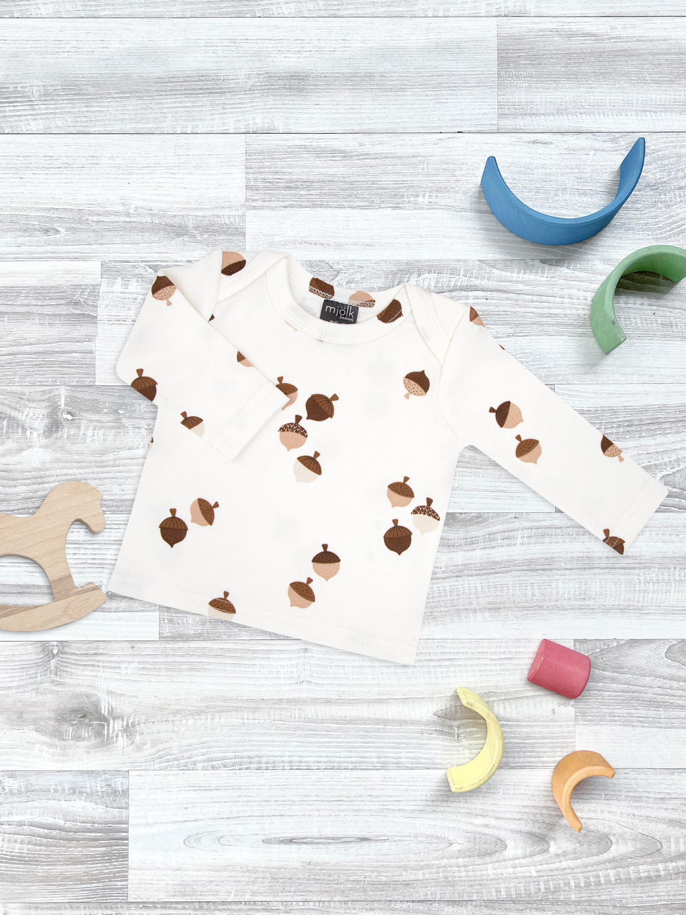 Футболка с длинным рукавом Mjölk Жёлуди